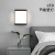 Bedroom Bedside Wall Lamp Ambience Light Moisture-Proof Lamps Indoor Light Luxury Led Plastic Shell Lamp Stair Aisle Lighting Lamp