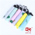 Korean Style Manual Fresh Clover Umbrella Transparent Tri-Fold Mori Style Artistic Automatic Umbrella Folding Men and Women Hot Sale