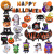 Halloween Shopping Mall Decoration Pumpkin Ghost Bat Skull Aluminum Film Balloon Ghost Festival Carnival Party Arrangement Balloon