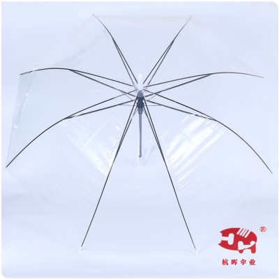 Transparent Umbrella Long Handle Internet Celebrity Low Price Advertising Batch Custom Logo Large Hand Painted DIY Gift Dance Children