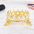 Nail Art Retro Classical Storage Device Crown Pearl Japanese Pen Holder Copper Creative Pen Holder Pen Holder