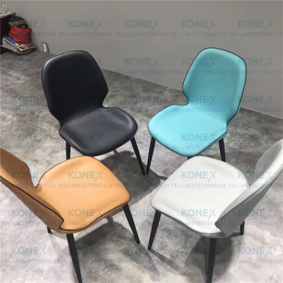 Dining Chair Household  Modern Minimalist Chair Office Chair Computer Chair Bedroom Makeup Stool Backrest Leisure Chair