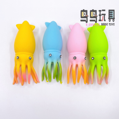 New Exotic Octopus Squeeze Toys Children Decompression Stretch Vent Octopus Student Useful Tool for Pressure Reduction Stall Wholesale