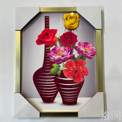 Decorative Painting Factory Direct Supply Three-Dimensional Relief Painting Density Plate Decorative Painting Factory MDF Three-Dimensional Carving Painting Decorative Painting