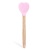 Solid Color Heart-Shaped Silicone Stirring Spoon Wooden Handle Silicone Spatula Insulation Spoon Wooden Handle Love Silicone Spoon