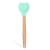 Solid Color Heart-Shaped Silicone Stirring Spoon Wooden Handle Silicone Spatula Insulation Spoon Wooden Handle Love Silicone Spoon