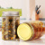 Glass Jar round Glass Bottle Honey Sealed Jar with Lid Jam Dish Bottle Wholesale Small Bird's Nest Cans Factory