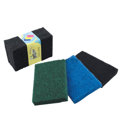 Scouring Pad Sand-Containing Colorful Scouring Pad Hardened Wear-Resistant Strong Decontamination Factory Direct Sales