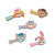 Children's Hair Accessories Cute Star Delu Cartoon Barrettes Letter Hairpin Bang Side Clip Korean Style Girl Hair Accessories Duffy Bear