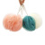 SOURCE Factory Large Shower Ball Rub Bath Bath Towel Rub Back Mesh Sponge Cute Lantern Bath Foaming Mesh Sponge Ball