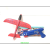 Bamboo Dragonfly Pistol Sky Dancers Catapult Frisbee Outdoor Luminous UFO Girl's Boy Plane Toy Gyro