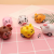 Cartoon Animal Small Pull Back WeChat Push Children's Plastic Toy Gifts Capsule Toy Party