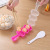 Children's Hokey Pokey Rice Ball Mold 3 Small Balls Shake Sushi Mold with Meal Spoon Baby Shake Rice Ball Tool