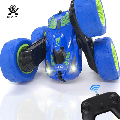 Amazon Choice 2.4GHz RC Cars Hyper Wheels Stunt Car Toy Remote Control 360 Flips Rotating Double Sided 4WD Stunt Toy Car