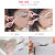 Comb Eyebrow Trimmer Eye-Brow Knife Eyebrow Scraping Blade Makeup Scissors Eyebrow Stencil Eyebrow Brush Set Beginner