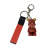 Nordic Bow Tie Bear Keychain Creative Cute Bear Key Pendants Car Key Ring Couple Schoolbag Ornaments Wholesale
