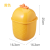 New Pineapple Household Desk Trash Can Office Creative Small Flip Storage Bucket Japanese Cartoon Sundries Container