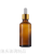 In Stock Wholesale Brown Glue Head Dropper Essential Oil Bottle Stock Solution Essence Cosmetics Storage Bottle