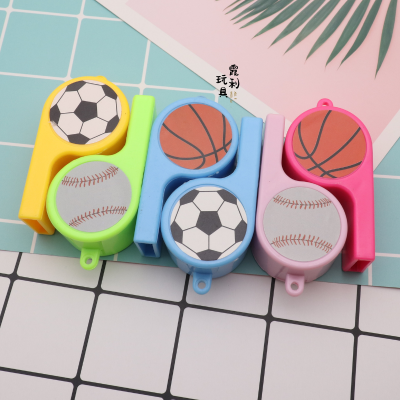 Cheer Whistle Labeling Whistle Plastic Toy Gift Capsule Toy Party