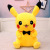 Tik Tok Creative New Large Bow Tie Pikachu Doll Plush Toys Sleeping Pillow Girl Ragdoll Wholesale