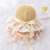 Baby Girl Sun Hat Summer Thin Girl Sun Protection Hat Summer Hat Sun Hat Cute Beach Princess Children's Straw Hat