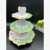 Cross-Border Cake Stand Dessert Display Stand Disposable Three-Layer Dessert Tray Rack Paper round Table Wholesale