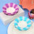 Cake Baking Cups Three-Dimensional Flower-Shaped Mousse Muffin Cup Disposable High Temperature Resistant Anti-Oil Paper Base Support round