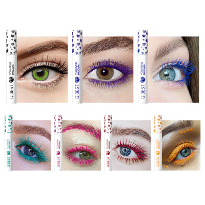 Qibest Color Mascara Japanese Cosplay Curling Mascara Long Not Smudge Amazon Suit