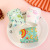 Cartoon round Cake Paper Cups Large Oil-Proof High Temperature Resistant Oven Special Disposable Mechanism Muffin Cup Wholesale