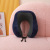 Xinyuanxin U-Shape Pillow Plain Business Work Home Travel Shoulder and Neck Protection Pillow Slow Rebound Memory Foam Neck Pillow