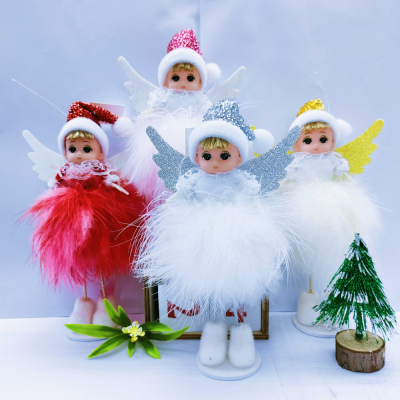 Christmas Angel Series, Children's Toy Dolls, Christmas Dress-up, Plush Toys, Crafts.