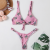 Swimsuit Wireless Cup Simple Swimsuit Fashion Sexy Bikini Foreign Trade Direct Sales