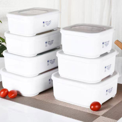 Fresh-Keeping Box Food Storage Fresh-Keeping Lunch Box Refrigerator Storage Box Freezer Box Microwave Oven Available