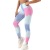 Tie-Dyed Yoga Pants Women's Outer Wear High Waist Hip Lift Waist-Tight Peach Hip Quick-Drying Running Workout Pants Trousers Leggings