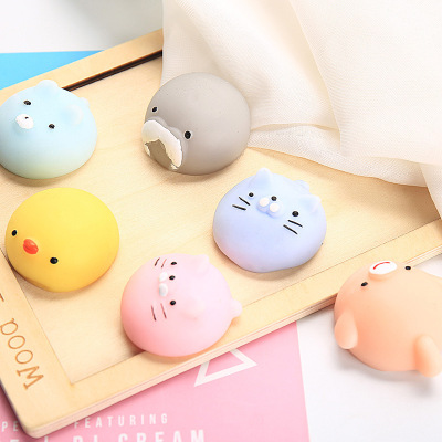 Animal Squeezing Toy Large Super Cute Dumplings Night Market Stall Supply Wholesale Adult Pressure Reduction Trick Vent Gift New