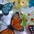 Simulation Butterfly Three-Dimensional Decoration, True Feathers Butterfly, Simulation Colorized Butterfly, Feather Butterfly Accessories