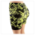 Fitness Exercise No Embarrassment Line High Waist Belly Contracting Peach Hip Raise Skinny Cross Women's New Five-Point Yoga Shorts
