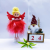Christmas Angel, Santa Claus, Christmas Ball, Christmas Tree, Daily Fresh Decoration, Scene Decoration
