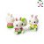 New Rabbit Pu Slow Rebound Simulation Children Adult Pressure Relief Vent Toys Factory Direct Sales