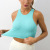 European and American New Lululemon Seamless Sports Bra Quick-Drying Thread Fitness Vest Beauty Back Yoga Underwear Women