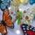 Simulation Butterfly Three-Dimensional Decoration, True Feathers Butterfly, Simulation Colorized Butterfly, Feather Butterfly Accessories