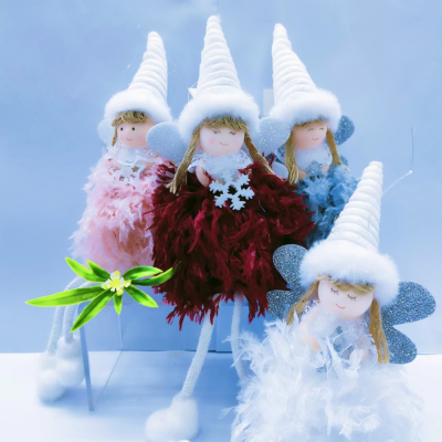 Children's Toys, Beautiful Doll/Christmas Angel/Holiday Scene Layout, Children's Birthday Party Decoration