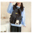 2022 New Fashion School Bag Men's and Women's Daily Matching Korean Junior High School Student Backpack without Pendant