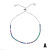 AliExpress Hot Selling Bracelet for Women Ins Rainbow Shell Bracelet Luxury Adjustable Color Crystal Bracelet Cross-Border