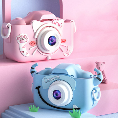 X5s HD Cartoon Video Children's Digital Camera Small SLR Dual Camera Mini Toy Camera Gift