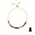 AliExpress Hot Selling Bracelet for Women Ins Rainbow Shell Bracelet Luxury Adjustable Color Crystal Bracelet Cross-Border