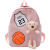 2022 New Primary School Student Schoolbag Cartoon Cute Schoolbag for Children Large Capacity Burden Reduction Spine Protection Breathable and Wearable Schoolbag