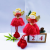 Factory Direct Sales Christmas Angel Series Supplies, Sitting Angel Ornaments, Christmas Tree Pendants, Plush Doll