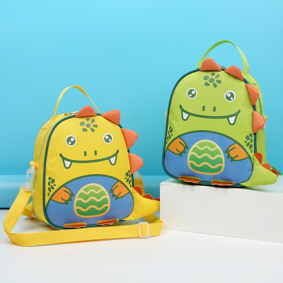 2022 New Small Bookbag Children Little Kids Snack Schoolbag First Grade Dinosaur Backpack Student Backpack Wholesale