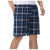 Men's Plaid Beach Pants Men's Loose Summer Wide Men's Swimming Trunks Quick-Drying Knee Length Pants Stall Supply Polyester Cotton Shorts Men